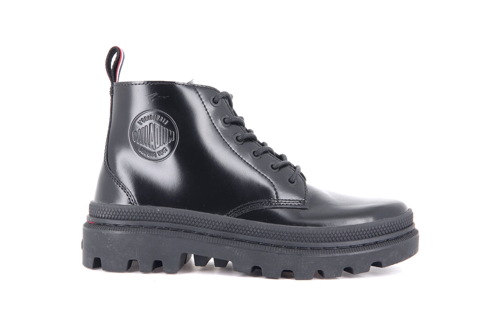 Zapatos Altas Palladium PALLATROOPER HI-1 Hombre Negras | Costa Rica-39657